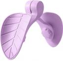 Purple leaf-shaped wall hook home decor accessory from IndianChic ecommerce site