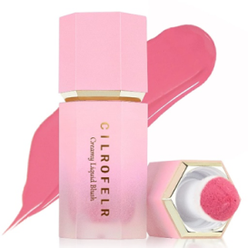 Long-Lasting Soft Pink Gel-Cream Blush - Smudge-Proof, Natural-Looking, Dewy Finish - Skin Tint Makeup - 0.42 Fl Oz